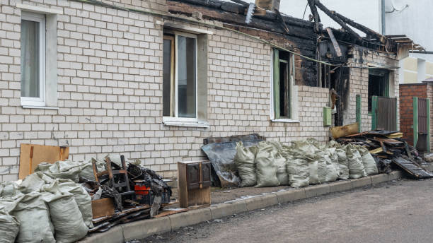 Professional Smoke Damage Removal technician working in Casselberry, FL